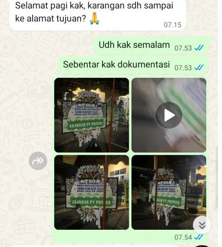 Pengiriman Papan Bunga Selamat Sekarmulya Gabuswetan