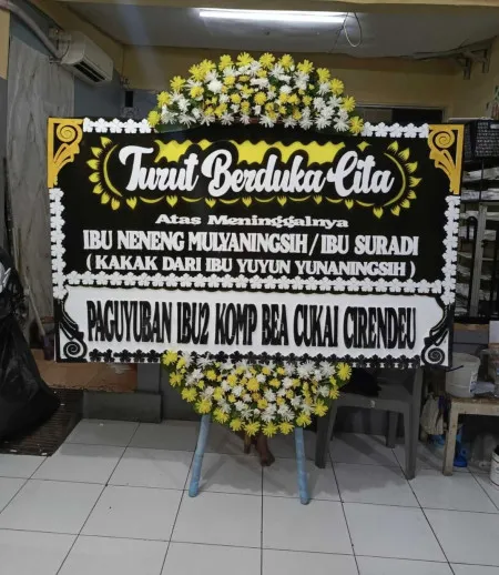 Papan Bunga Duka Sekarmulya Gabuswetan